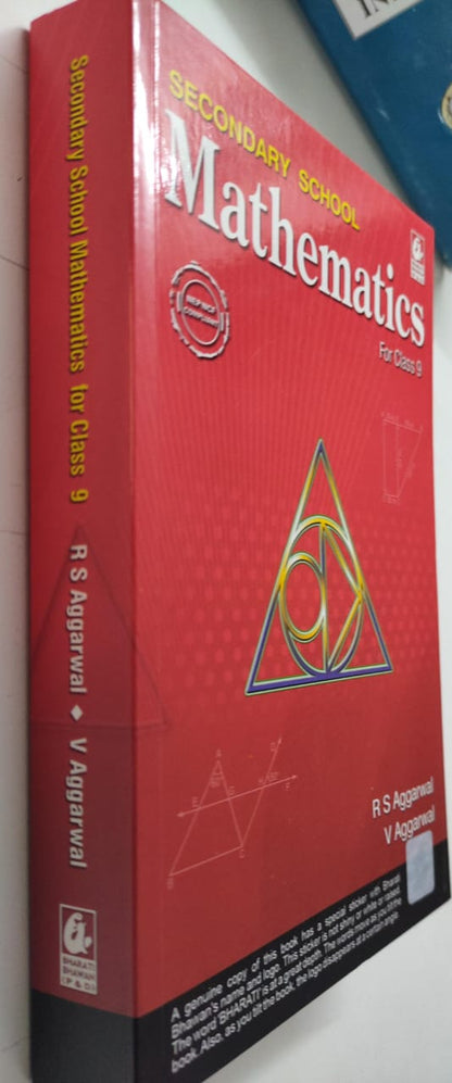 Secondary School Mathematics for Class 9 - R.S. Aggarwal - CBSE - Examination 2025-26
